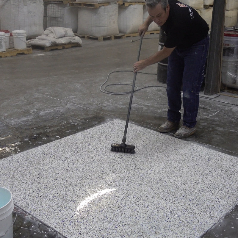 環(huán)氧水磨石施工工藝