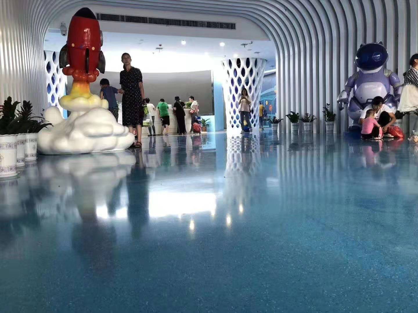 環(huán)氧磨石地面圖片