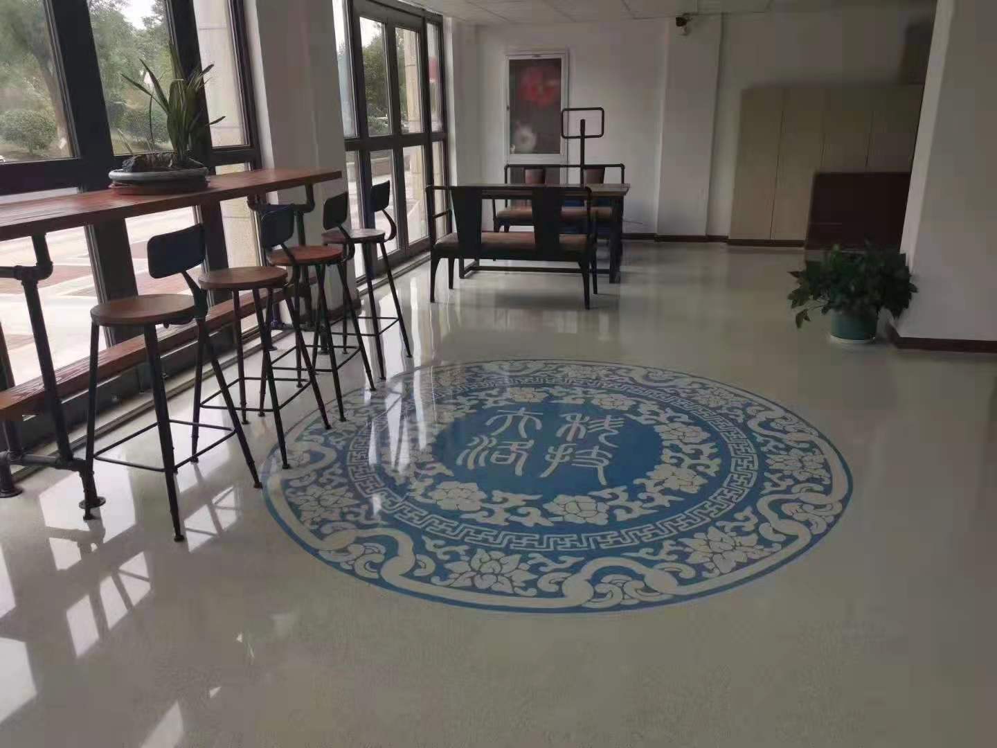 最漂亮的家庭大廳水磨石地面圖案