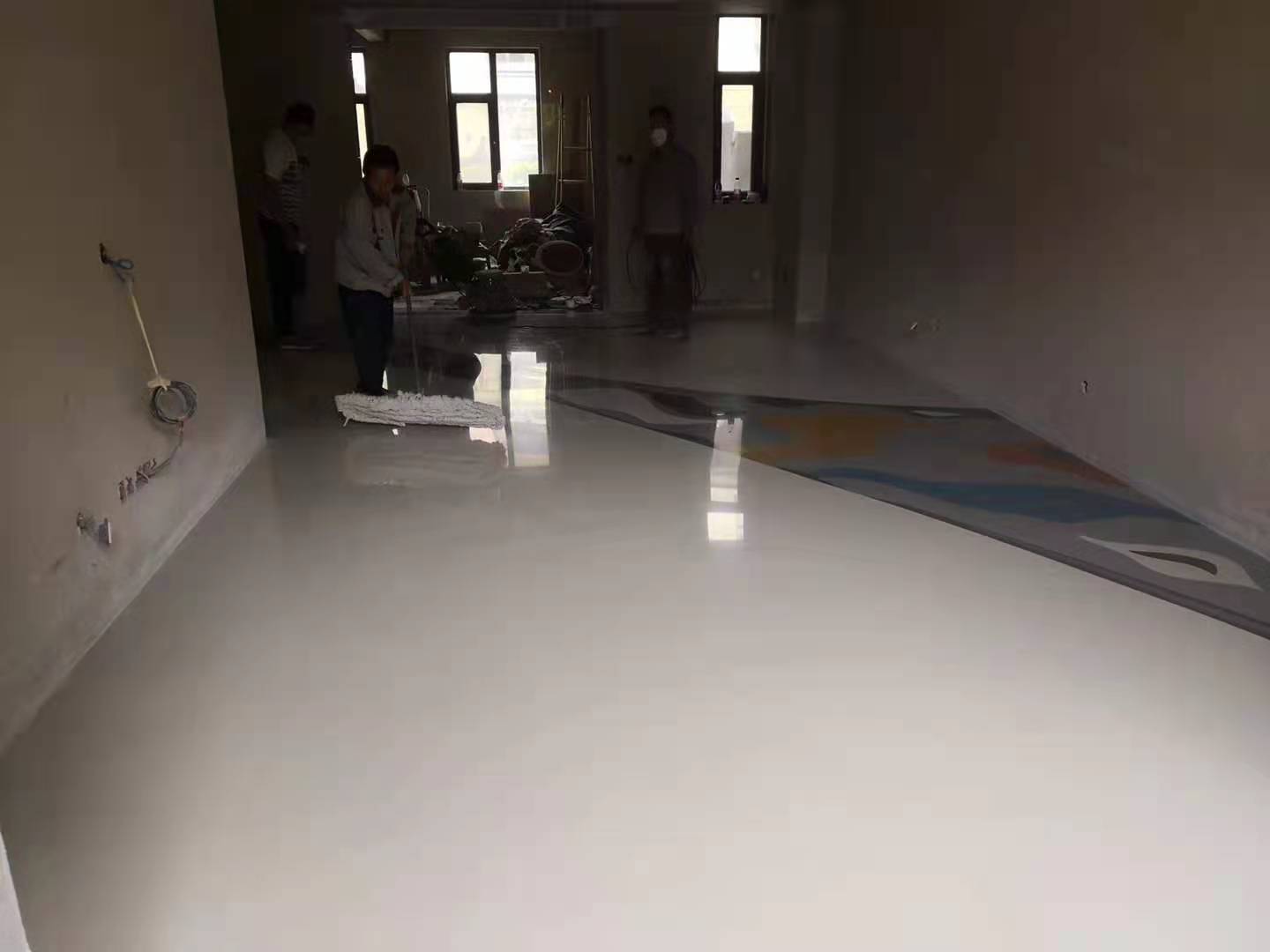 最漂亮的家庭大廳水磨石地面圖案