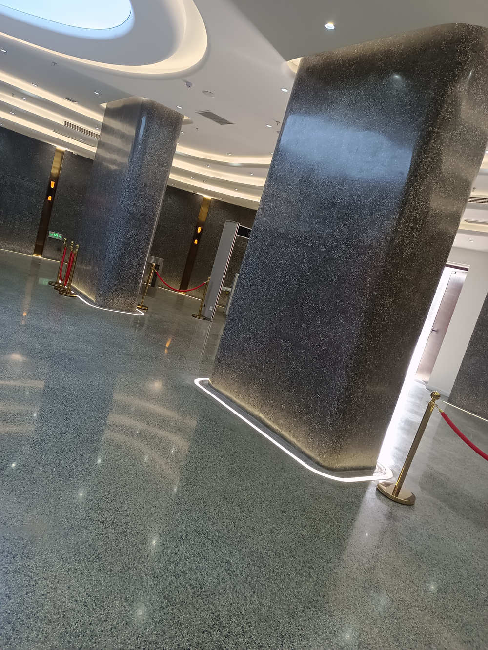 山東無機磨石案例照片
