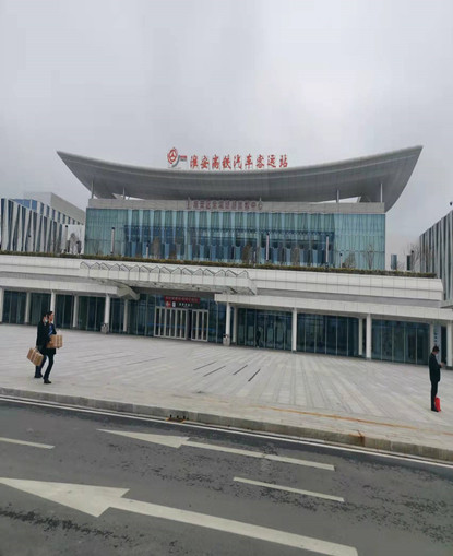 江蘇無機(jī)磨石地坪—高鐵汽車站案例