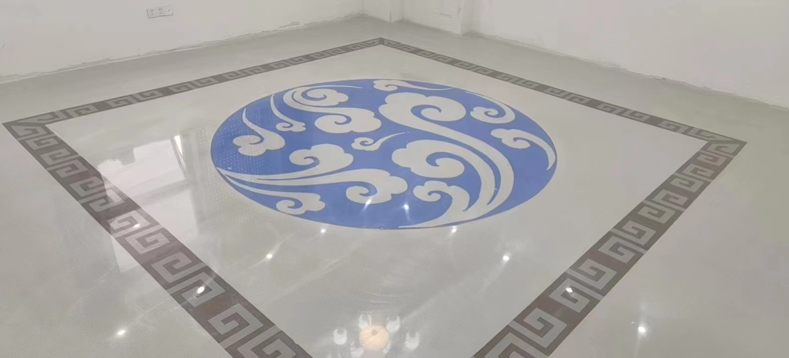 無機水磨石,無機磨石,無機水磨石地面